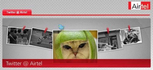 Airtel's Twitter Page